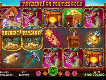 Paydirt! Go for the Gold Slot Machine