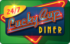 Bingo Billy Lucky Cup Diner Bingo Room