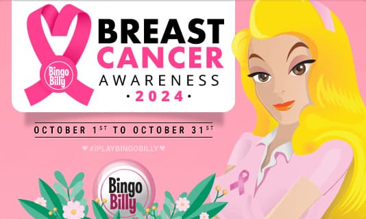 Bingo Billy Breast Cancer Awareness Promotion